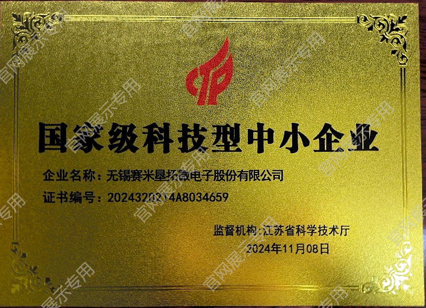 国家级科技型中小企业